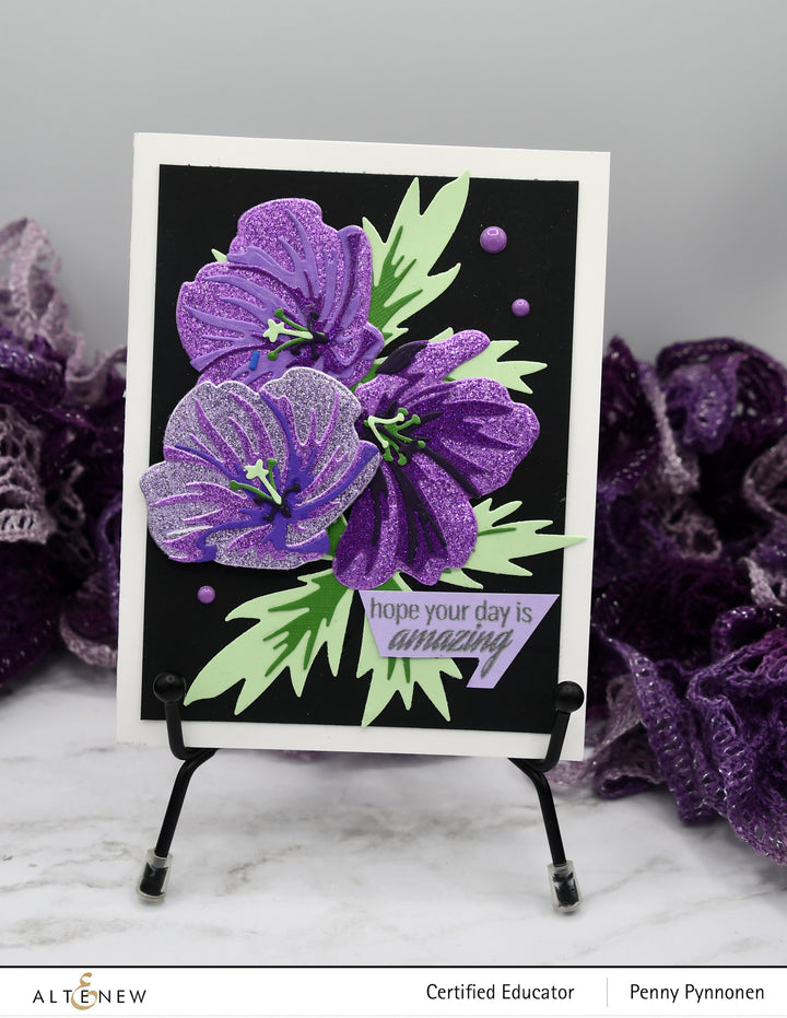 Dies Craft-A-Flower: Orion Geranium Layering Die Set