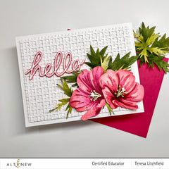 Dies Craft-A-Flower: Orion Geranium Layering Die Set