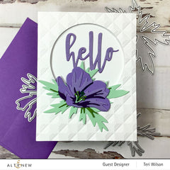 Dies Craft-A-Flower: Orion Geranium Layering Die Set