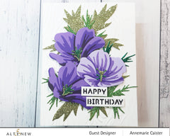 Dies Craft-A-Flower: Orion Geranium Layering Die Set