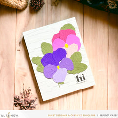 Dies Craft-A-Flower: Pansies Layering Die Set