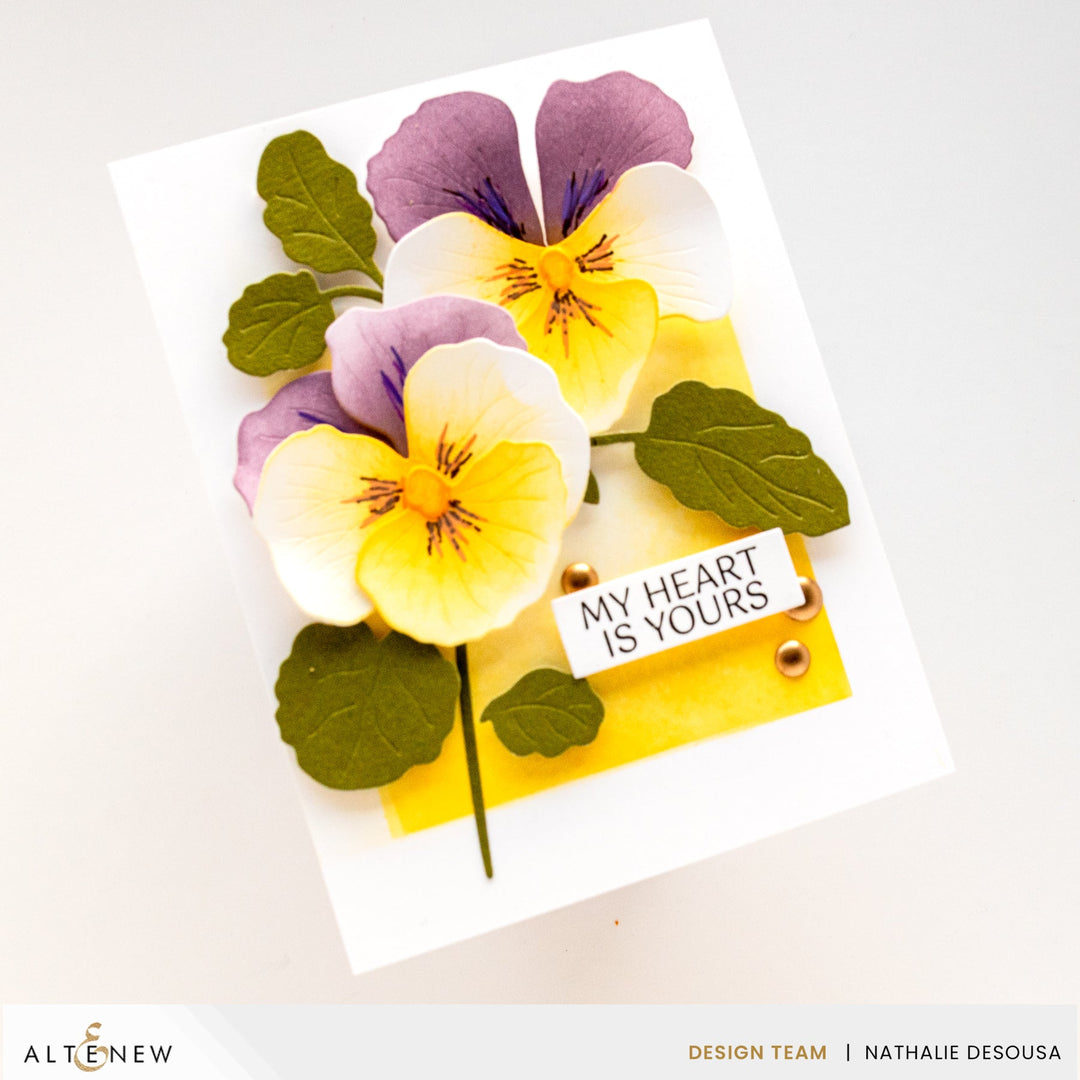 Dies Craft-A-Flower: Pansies Layering Die Set