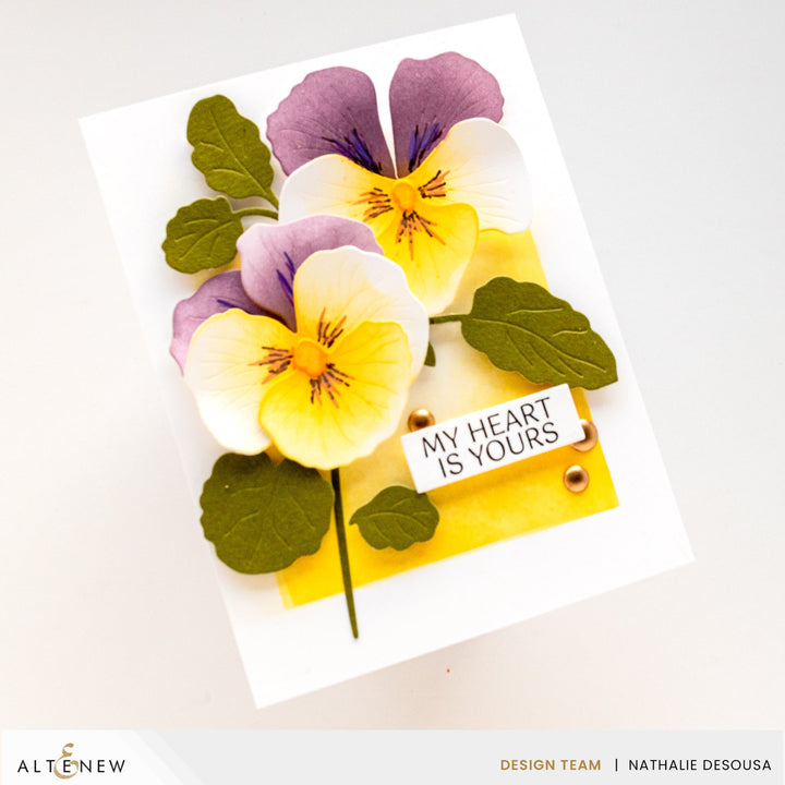 Dies Craft-A-Flower: Pansies Layering Die Set