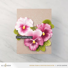 Dies Craft-A-Flower: Pansies Layering Die Set