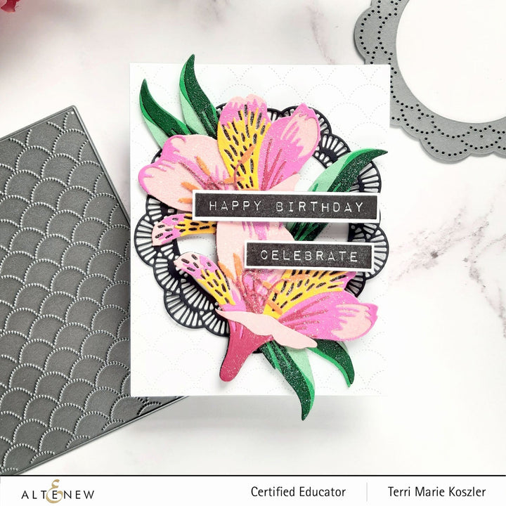 Dies Craft-A-Flower: Peruvian Lily Layering Die Set