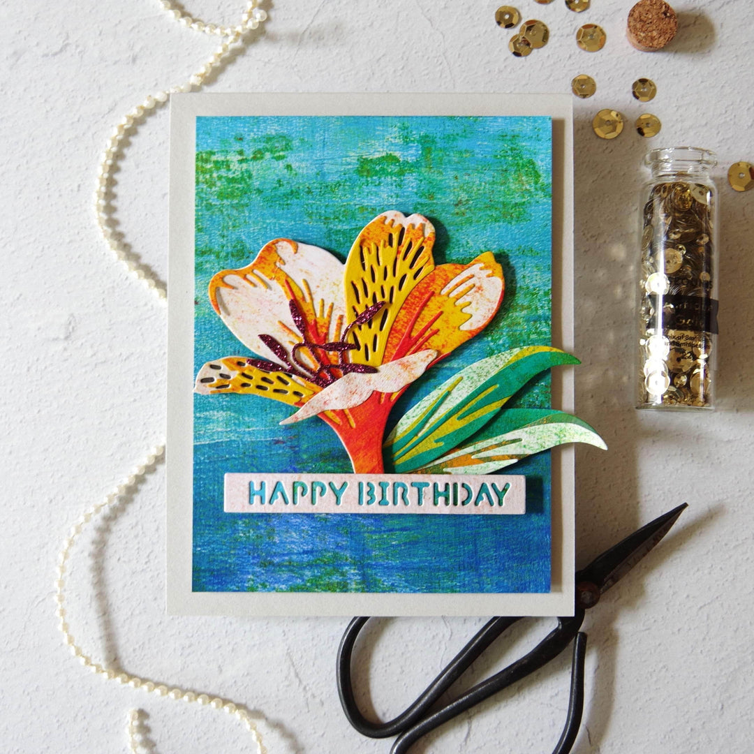 Dies Craft-A-Flower: Peruvian Lily Layering Die Set