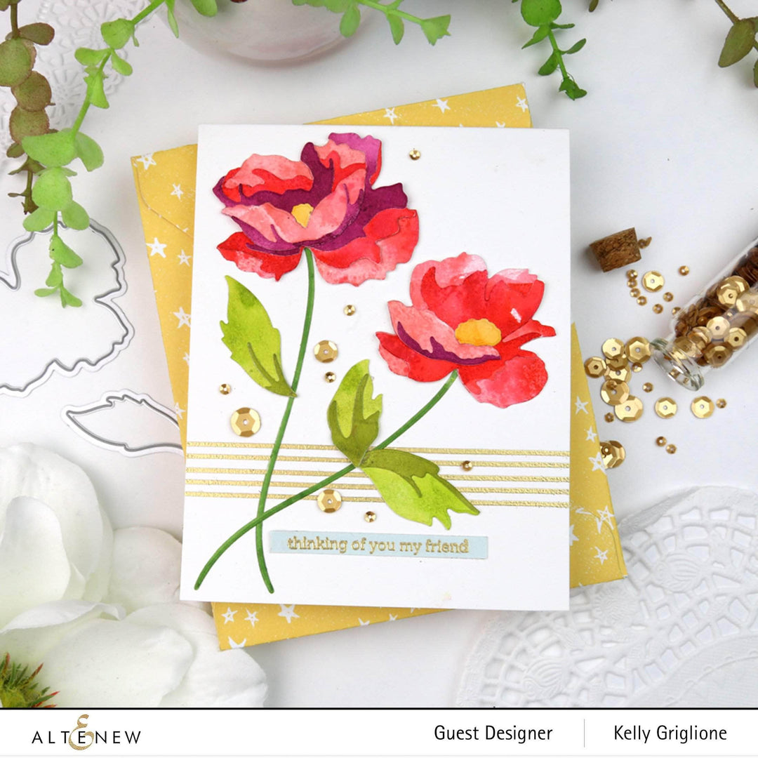 Dies Craft-A-Flower: Poppy Layering Die Set