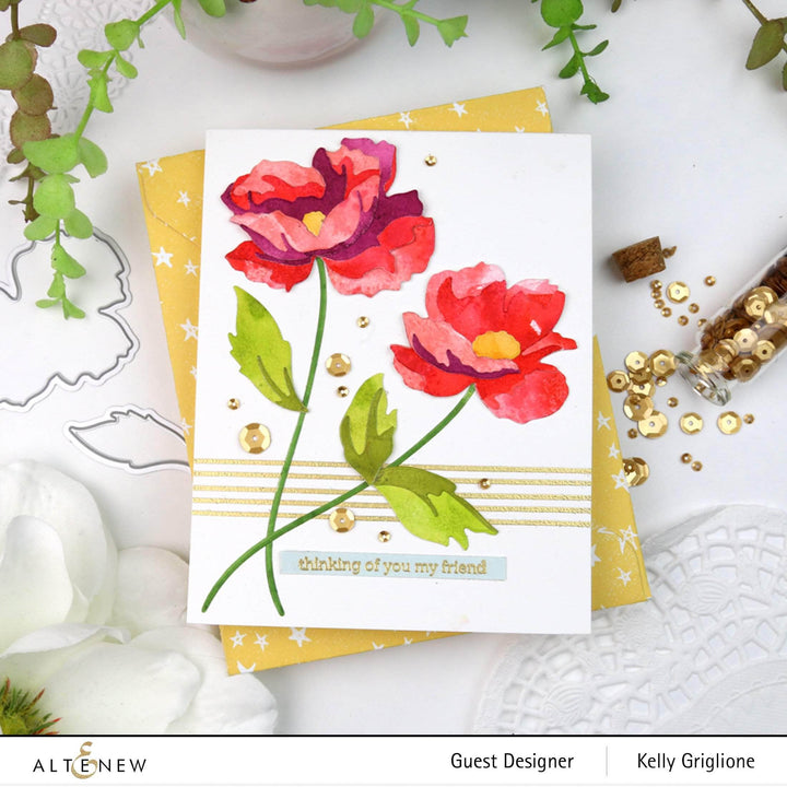 Dies Craft-A-Flower: Poppy Layering Die Set