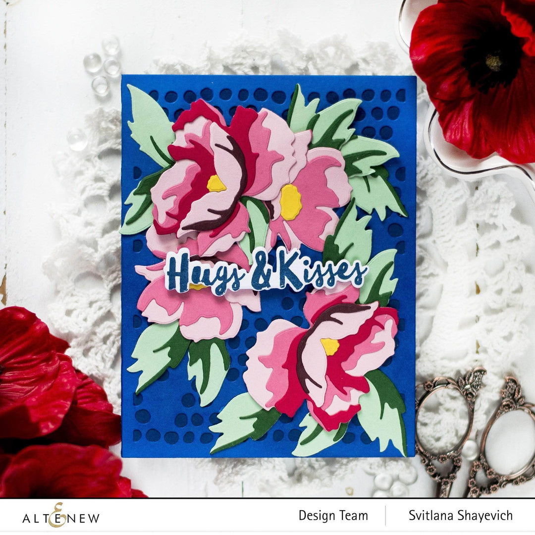 Dies Craft-A-Flower: Poppy Layering Die Set
