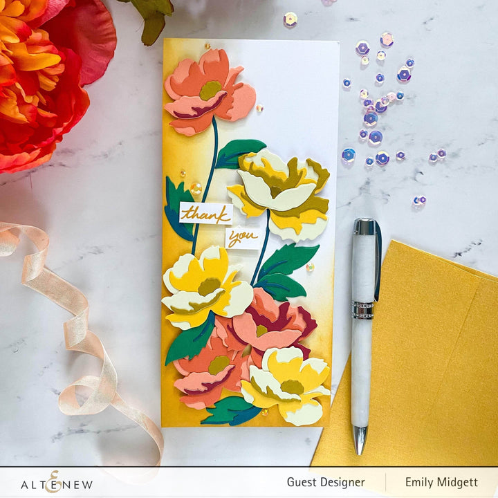 Dies Craft-A-Flower: Poppy Layering Die Set