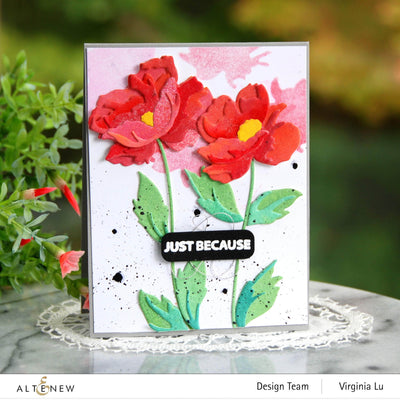 Dies Craft-A-Flower: Poppy Layering Die Set