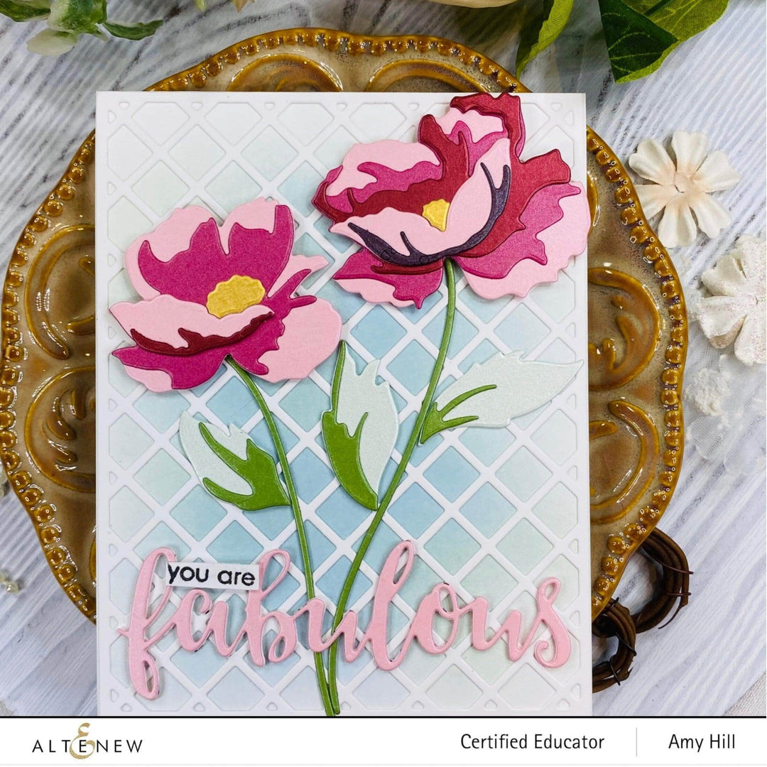 Dies Craft-A-Flower: Poppy Layering Die Set