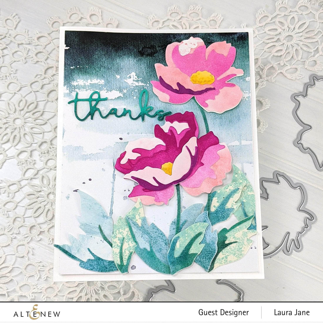 Dies Craft-A-Flower: Poppy Layering Die Set