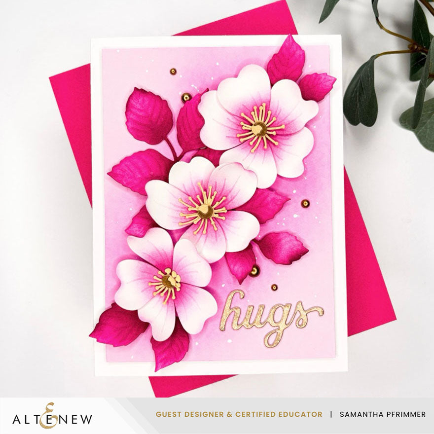 Dies Craft-A-Flower: Prairie Roses Layering Die Set