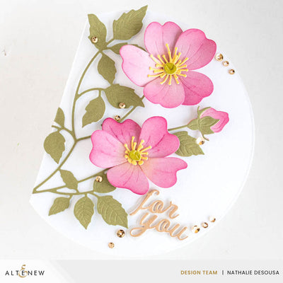 Dies Craft-A-Flower: Prairie Roses Layering Die Set