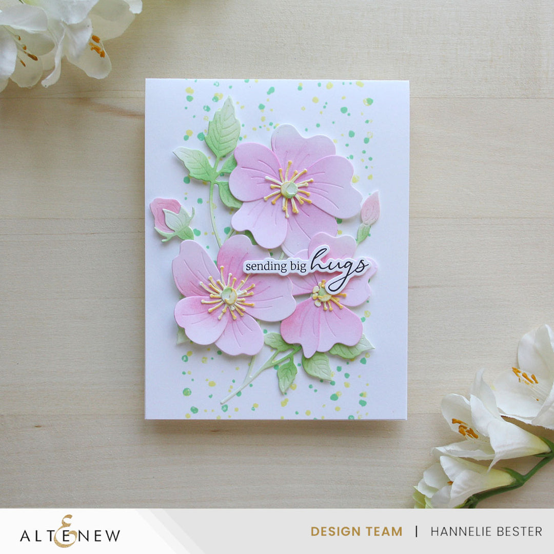Dies Craft-A-Flower: Prairie Roses Layering Die Set