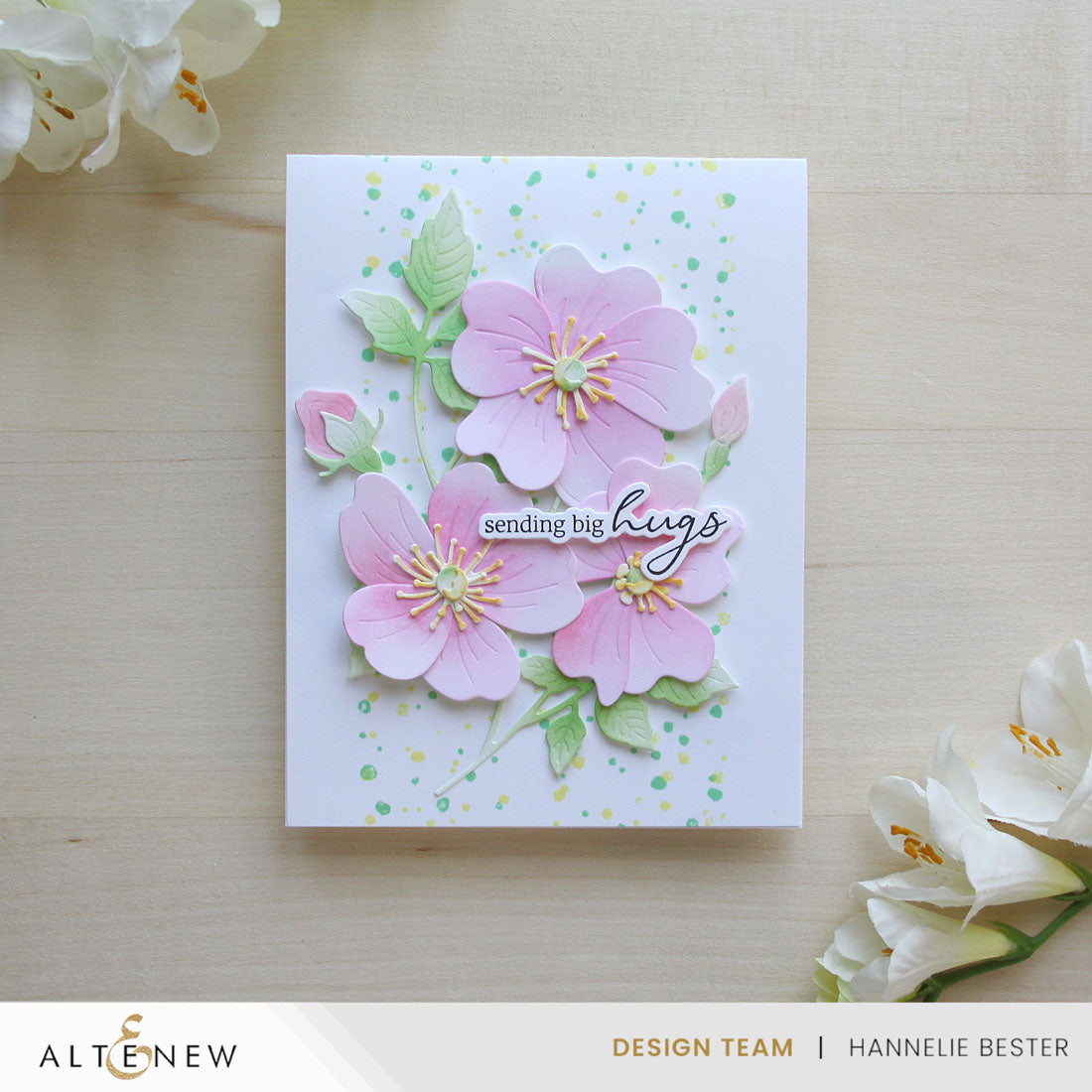 Dies Craft-A-Flower: Prairie Roses Layering Die Set