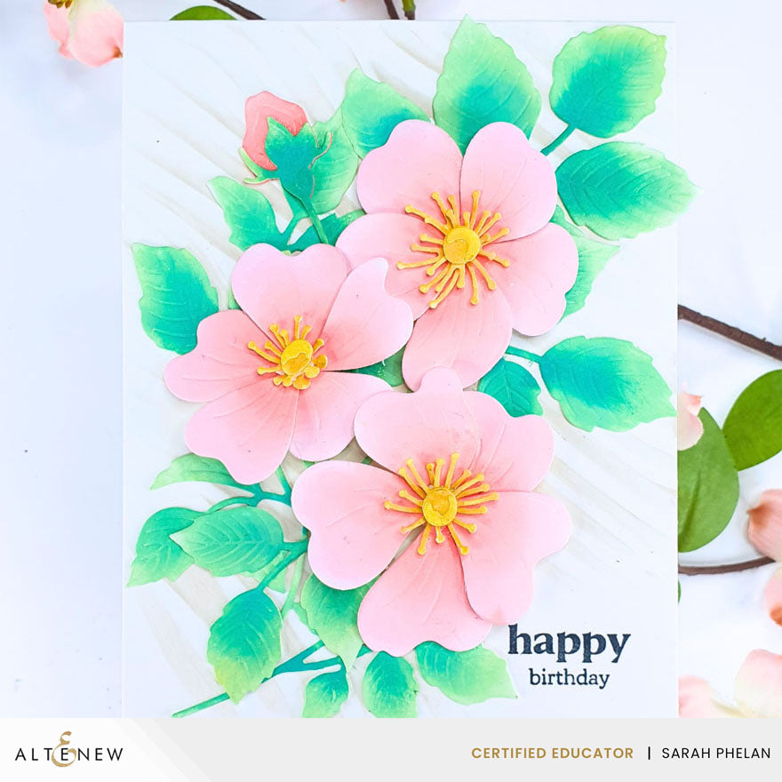 Dies Craft-A-Flower: Prairie Roses Layering Die Set