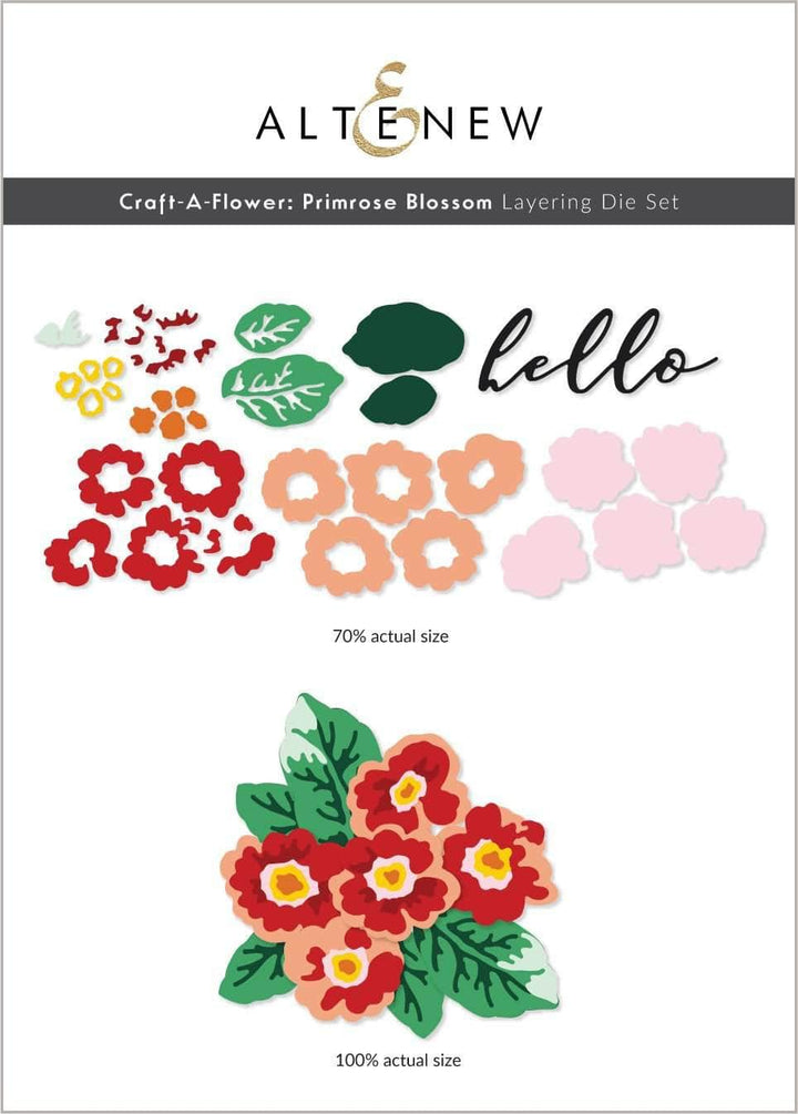 Dies Craft-A-Flower: Primrose Blossom Layering Die Set