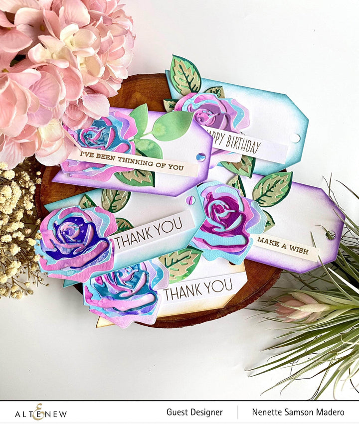 Dies Craft-A-Flower: Rose Layering Die Set