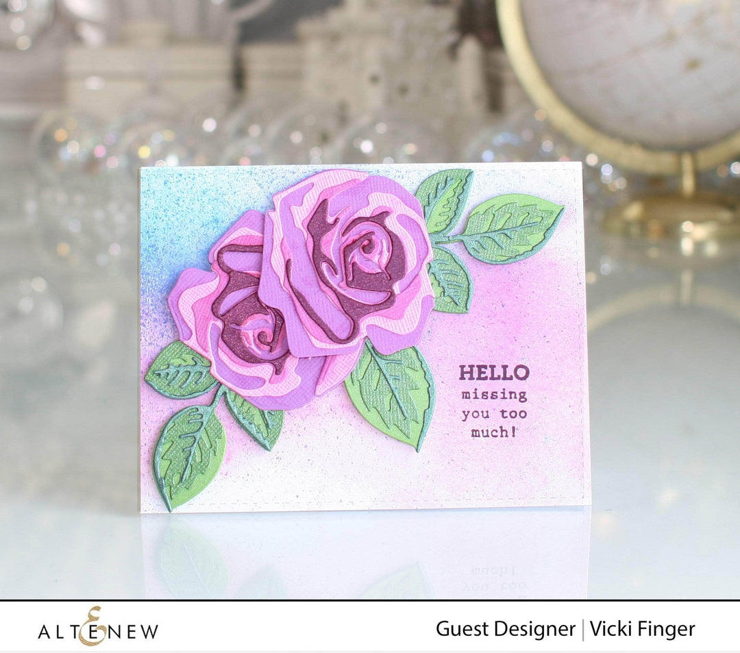 Dies Craft-A-Flower: Rose Layering Die Set