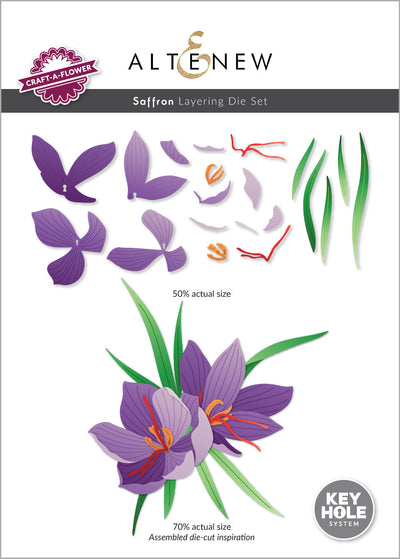 Dies Craft-A-Flower: Saffron Layering Die Set