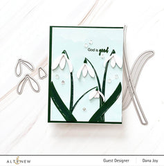 Dies Craft-A-Flower: Snowdrops Layering Die Set