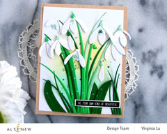 Dies Craft-A-Flower: Snowdrops Layering Die Set