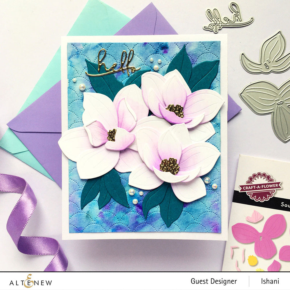 Dies Craft-A-Flower: Southern Magnolia Layering Die Set