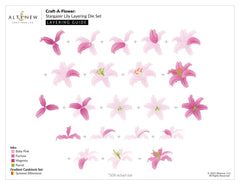 Dies Craft-A-Flower: Stargazer Lily Layering Die Set
