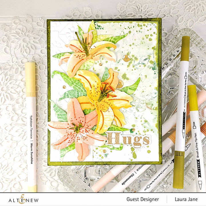 Dies Craft-A-Flower: Stargazer Lily Layering Die Set