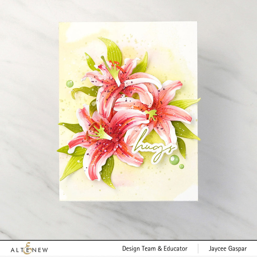 Dies Craft-A-Flower: Stargazer Lily Layering Die Set