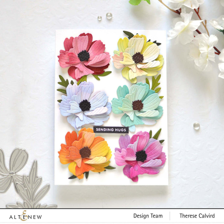 Dies Craft-A-Flower: Sulfur Cosmos Layering Die Set