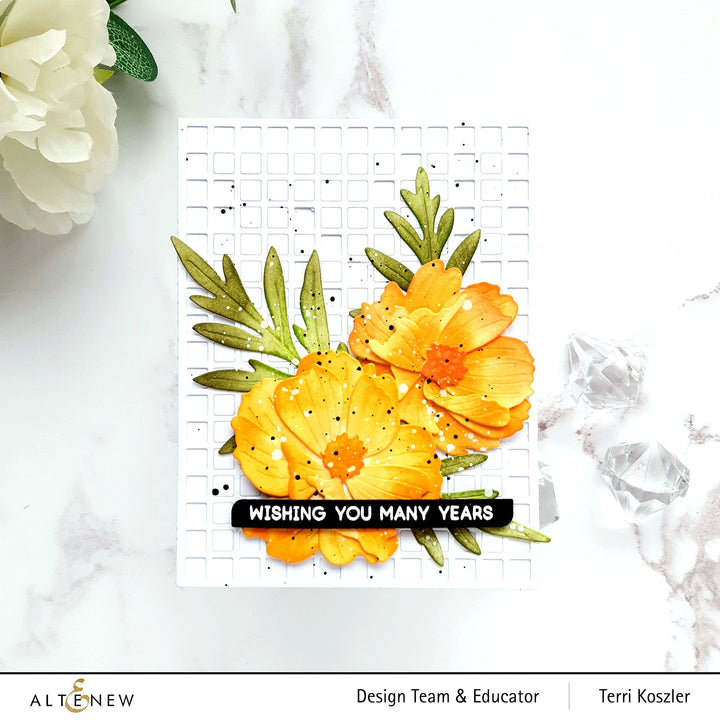 Dies Craft-A-Flower: Sulfur Cosmos Layering Die Set