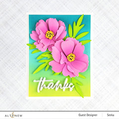 Dies Craft-A-Flower: Sulfur Cosmos Layering Die Set