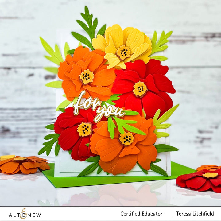 Dies Craft-A-Flower: Sulfur Cosmos Layering Die Set