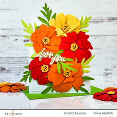 Dies Craft-A-Flower: Sulfur Cosmos Layering Die Set