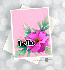 Dies Craft-A-Flower: Sulfur Cosmos Layering Die Set