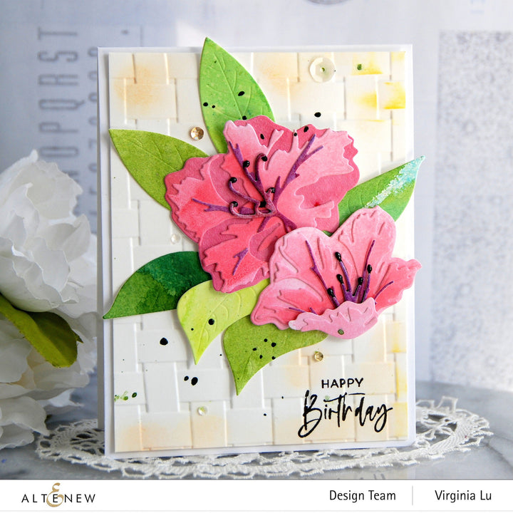 Dies Craft-A-Flower: Sunburst Azalea Layering Die Set