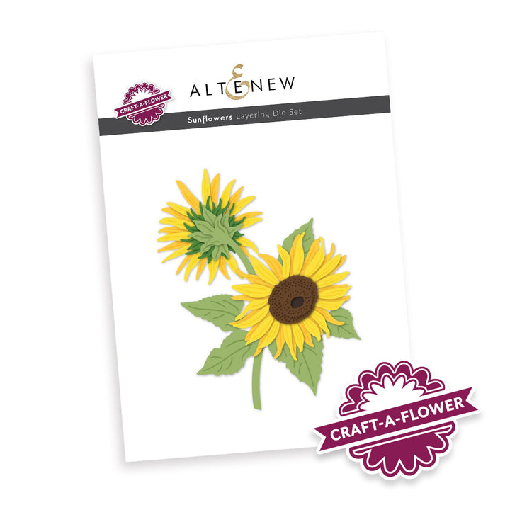 Dies Craft-A-Flower: Sunflowers Layering Die Set