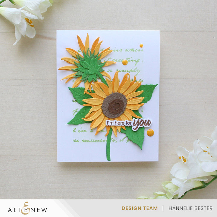 Dies Craft-A-Flower: Sunflowers Layering Die Set