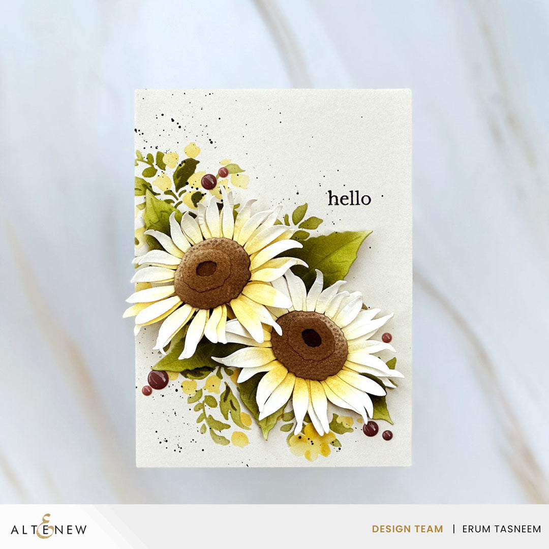 Dies Craft-A-Flower: Sunflowers Layering Die Set