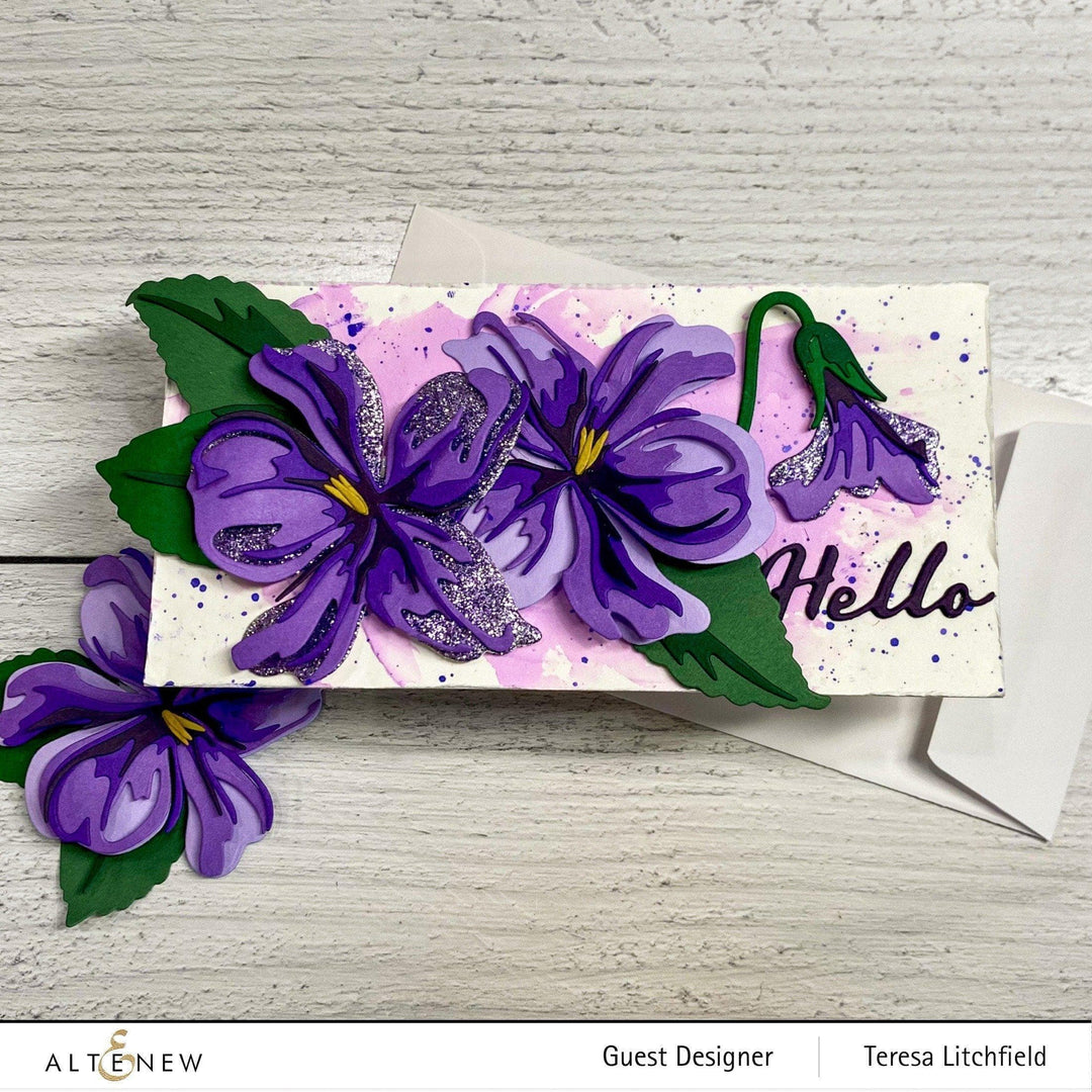 Dies Craft-A-Flower: Sweet Violet Layering Die Set