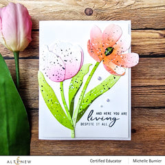 Dies Craft-A-Flower: Tulip Full Bloom Layering Die Set