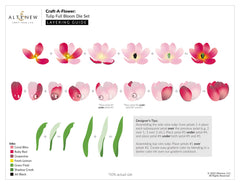 Dies Craft-A-Flower: Tulip Full Bloom Layering Die Set