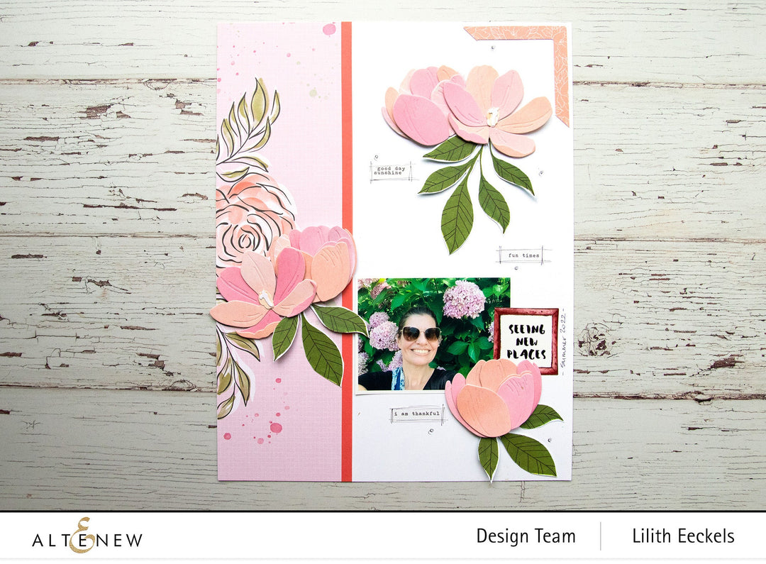 Dies Craft-A-Flower: Tulip Full Bloom Layering Die Set