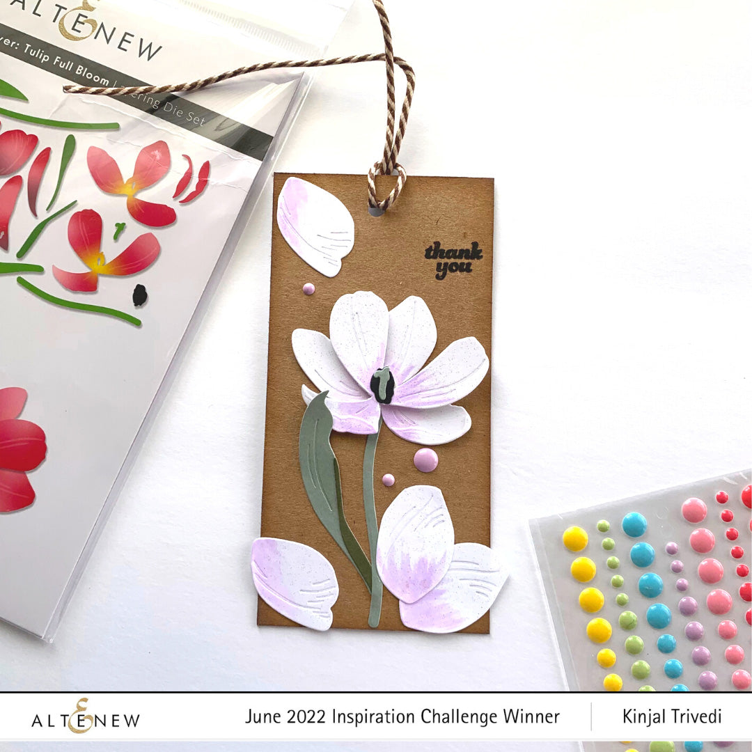 Dies Craft-A-Flower: Tulip Full Bloom Layering Die Set