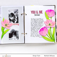 Dies Craft-A-Flower: Tulip Full Bloom Layering Die Set