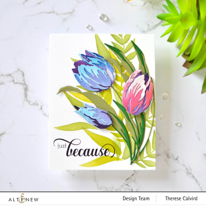 Dies Craft-A-Flower: Tulip Layering Die Set