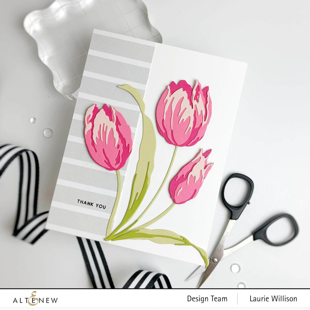 Dies Craft-A-Flower: Tulip Layering Die Set